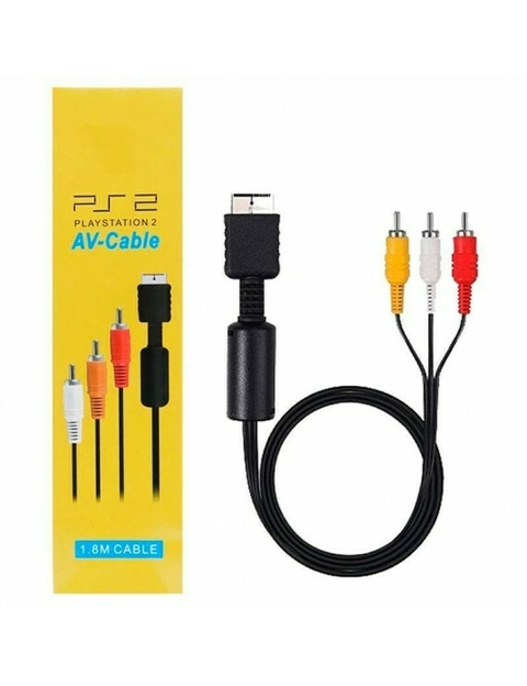 Cable Audio Vídeo Rca - PS2 /PS3