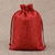 Imagem do Saco de linho com cordão para embalagem de jóias ou presentes - 100 PCS