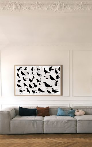 Norwegian Birds, Fine Art Print, Celeste Najt