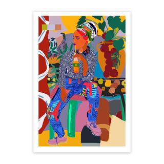 Print, Ninja Plush, 42 x 30 cm, Santiago Paredes