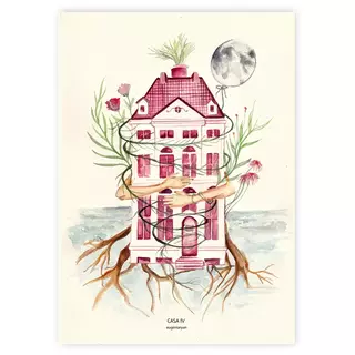 Casa IV, Casas Astrológicas, Fine Art Print