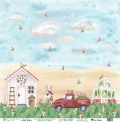 Folha para Scrapbook My Memories Crafts - Coleção My Garden - MMCMG-06 - comprar online