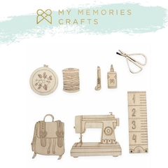 Madeira Adesivada - My Memories Crafts - Coleção My Crafts - MMCMC2-10