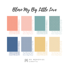 Bloco A4 - Coleção My Little Big Love - MMCMLB-09