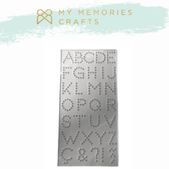 Régua de Costura - My Memories Crafts - Coleção My Memories From Christmas - MMCMMC2-10