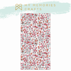 Alfabeto em Chipboard Estampado Adesivado - My Memories Crafts - My Travel - MMCMT2-10