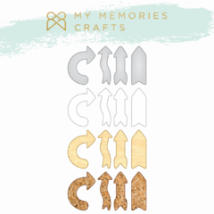 Kit de Setinhas - My Memories Crafts - Coleção My Travel - MMCMT2-12