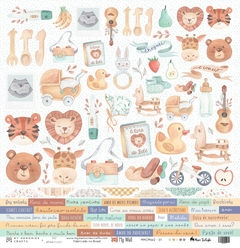 Folha para Scrapbook - My Memories Crafts - Coleção My Wall - MMCMW2-01 - comprar online