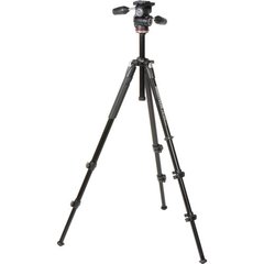 Tripé Manfrotto MK290XTA3-3WUS 290 Xtra Aluminum Tripod com 804 3-Way Pan/Tilt Head - comprar online