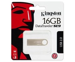 Pen drive Kingston 16GB DataTraveler SE9 prateado - comprar online