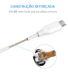 Cabo Anker Powerline Micro USB Android | 1,8 metros Branco - CAMERA E CIA