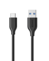 Cabo Anker PowerLine USB-C para USB 3.0 | 0,9 metros Preto