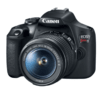 Câmera Canon EOS Rebel T7 com lente 18-55mm IS II (nova versão)