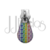 JJ2085 - CURSOR GOTA PARA ZÍPER N 5 DR 21 CHUVA DE CORAÇÕES - JJFIVELAS