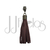 JJ2245 - CURSOR Nº5 TASSEL - DN96954 - MARROM CAFÉ - JJFIVELAS