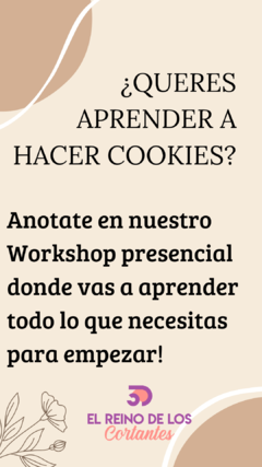 Taller Cookies Presencial Sabado 7/5 Quilmes en internet