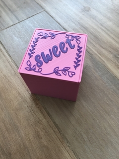 Cortantes Letra Sweet 3cm + Caja en internet
