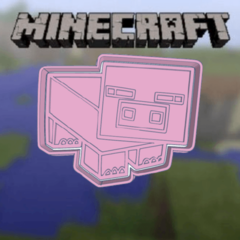 Cortante Minecraft - Cerdo
