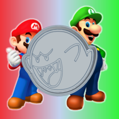 Cortante Mario Bros - Boo - comprar online