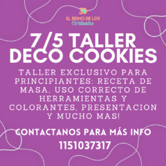 Taller Cookies Presencial Sabado 7/5 Quilmes - comprar online