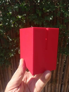 Caja porta acrilico con tapa