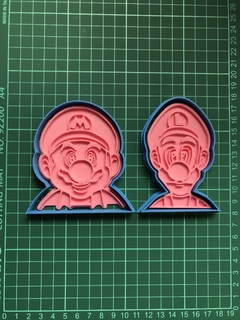 Cortante Mario Bros - Mario + Luigi