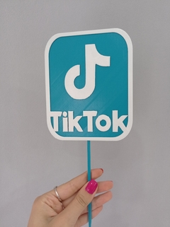 Topper Torta Tik Tok - comprar online