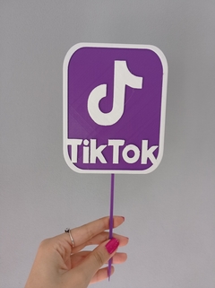 Topper Torta Tik Tok en internet