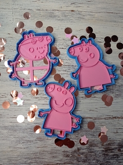 Cortantes Peppa Pig - Familia