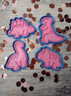 Set x4 Cortantes Dinosaurios Mod 2