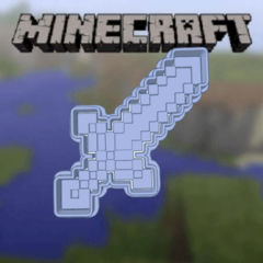 Cortante Minecraft - Espada