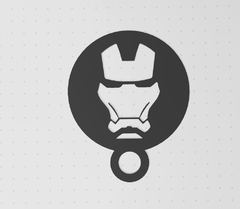 Stencil Iron Man 1