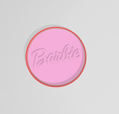 Cortante Logo Barbie