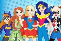 Cortantes DC Super Hero Girls - Harley Quinn en internet