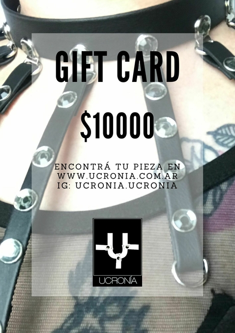 Ucronía Gift Cards (para regalar) 10000 $
