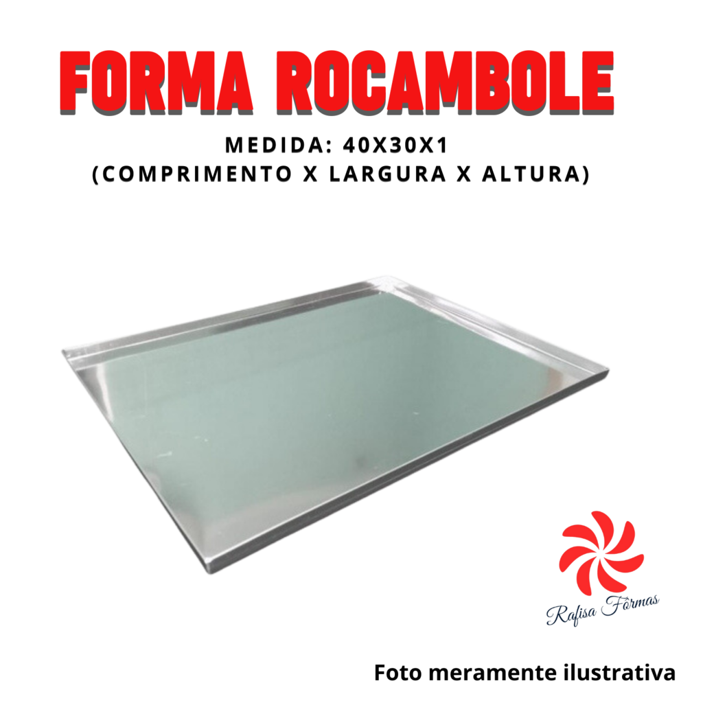 FORMA PARA ROCAMBOLE - 40X30X1 AVULSA