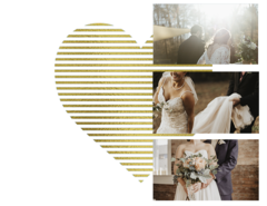 Diseño listo para incorporar tus fotos Casamiento - comprar online