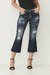 Calça Jeans Denuncia Flare Cropped New 24106 Un Azul - comprar online
