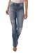 Calça Jeans Eventual Flare Mid Rise 22707 Azul na internet