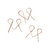 Heidi Swapp Sun Chaser Paper Clips x12 Heart - comprar online