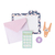 Maggie Holmes Round Trip Stationery Pack x20 W/Gold Foil en internet