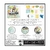 Vicki Boutin Print Shop Collection 12x12 Paper Pad Painted Backgrounds with Gold Foil Accents - comprar online