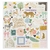 Maggie Holmes Woodland Grove Sticker 12x12 Foam Gold Foil