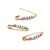 Jen Hadfield Reaching Out Metal Safety Pins W/Phrase Beads - comprar online