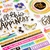 Vicki Boutin Color Study Thickers Stickers x65 All This Happiness Phrase/Chipboard en internet