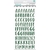 Amy Tan Late Afternoon Thickers Stickers150/Pkg Alphabet/ Foam - comprar online