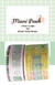 Washi tape MIAMI PEACH Pack x3 de 15m (5/15/30 mm)