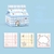 Cajita cartón de leche con notas Kawaii - Scrap&Doo