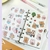 Cuaderno Organizador con Stickers Bunny & Friends Senmu 17 x 9.5cm - Scrap&Doo