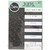 Sizzix Surfacez Opulent Cardstock Pack A4 x50 Carbón